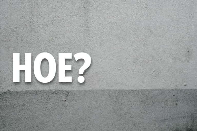 hoe?